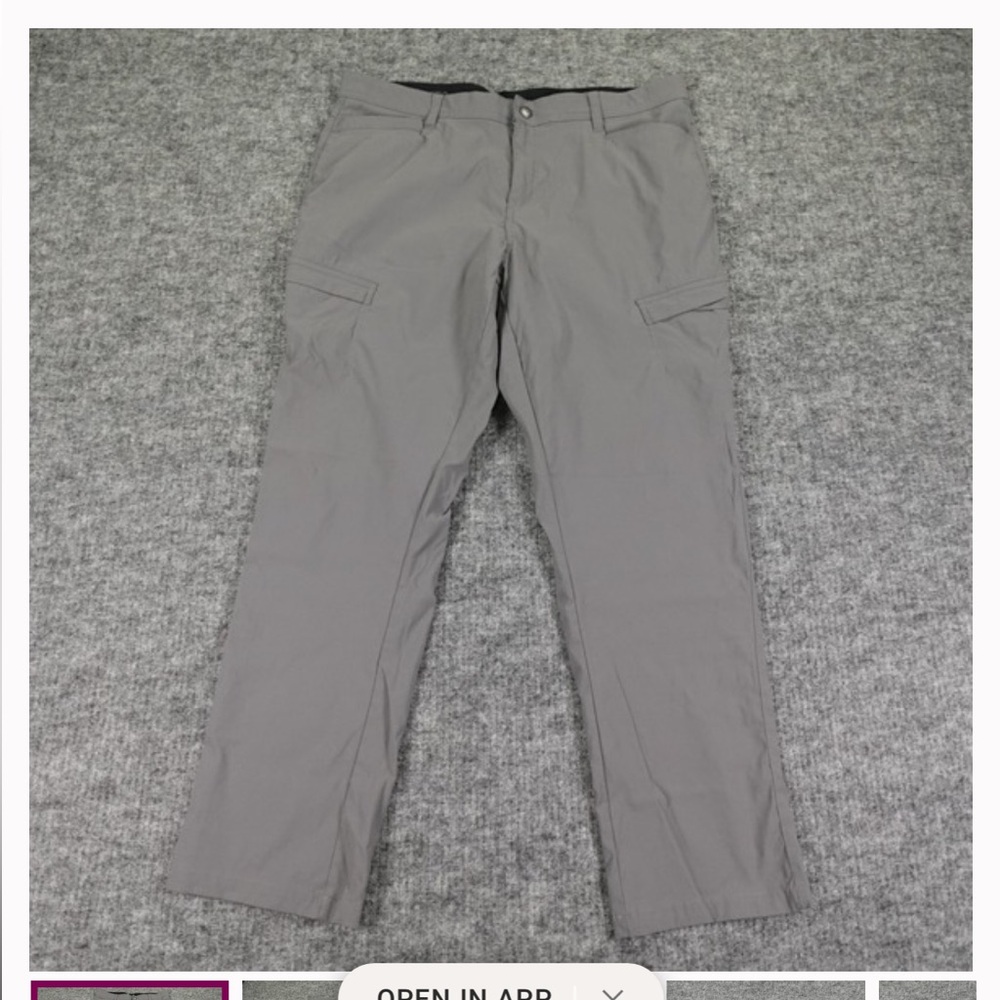 Hi-Tec Men's Charcoal Cargo Pants